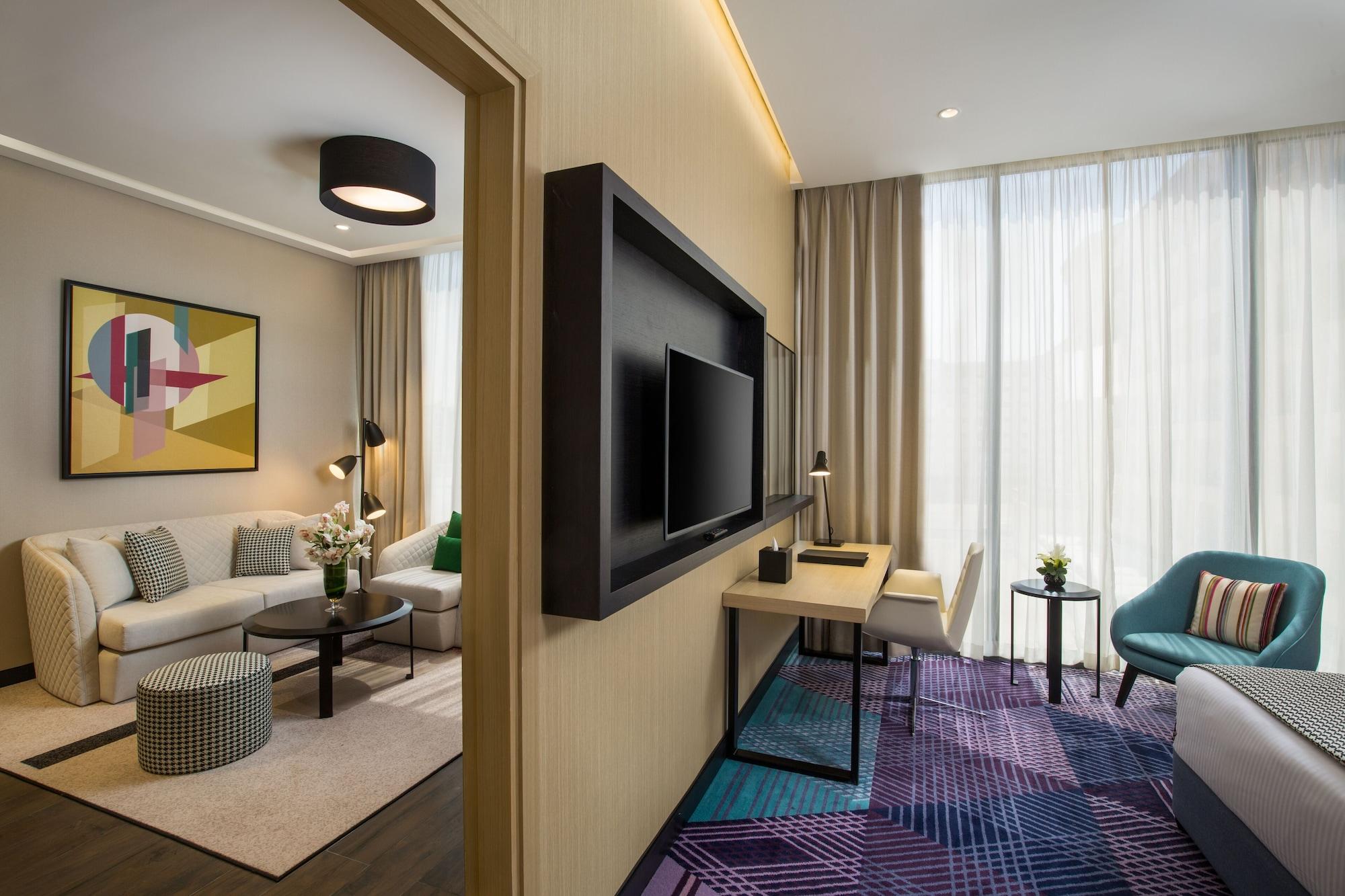 มิลเลนเนียม อัล บาร์ชา Hotel ดูไบ ภายนอก รูปภาพ