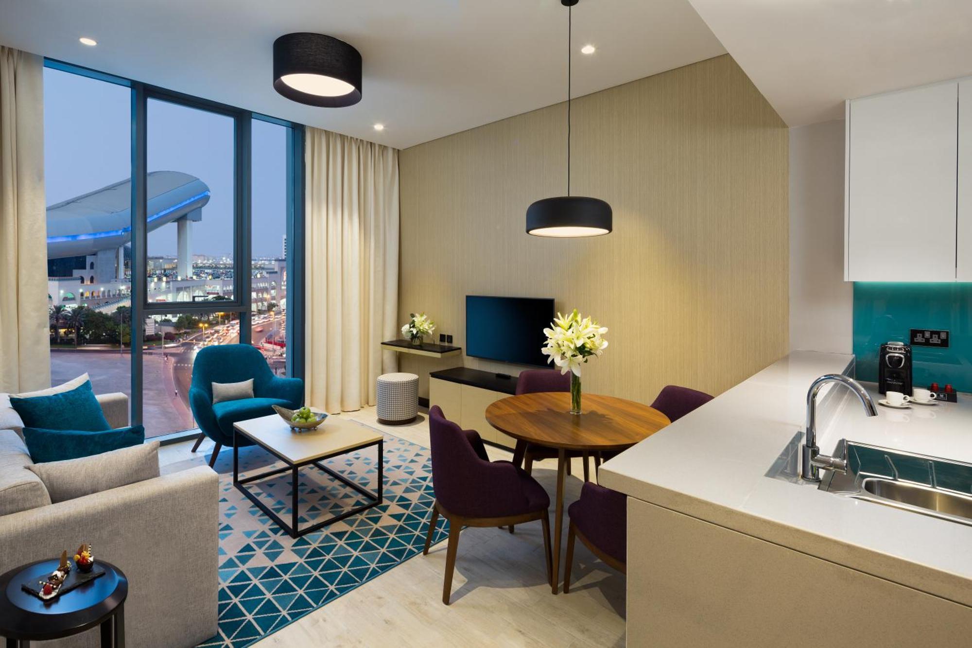 มิลเลนเนียม อัล บาร์ชา Hotel ดูไบ ภายนอก รูปภาพ