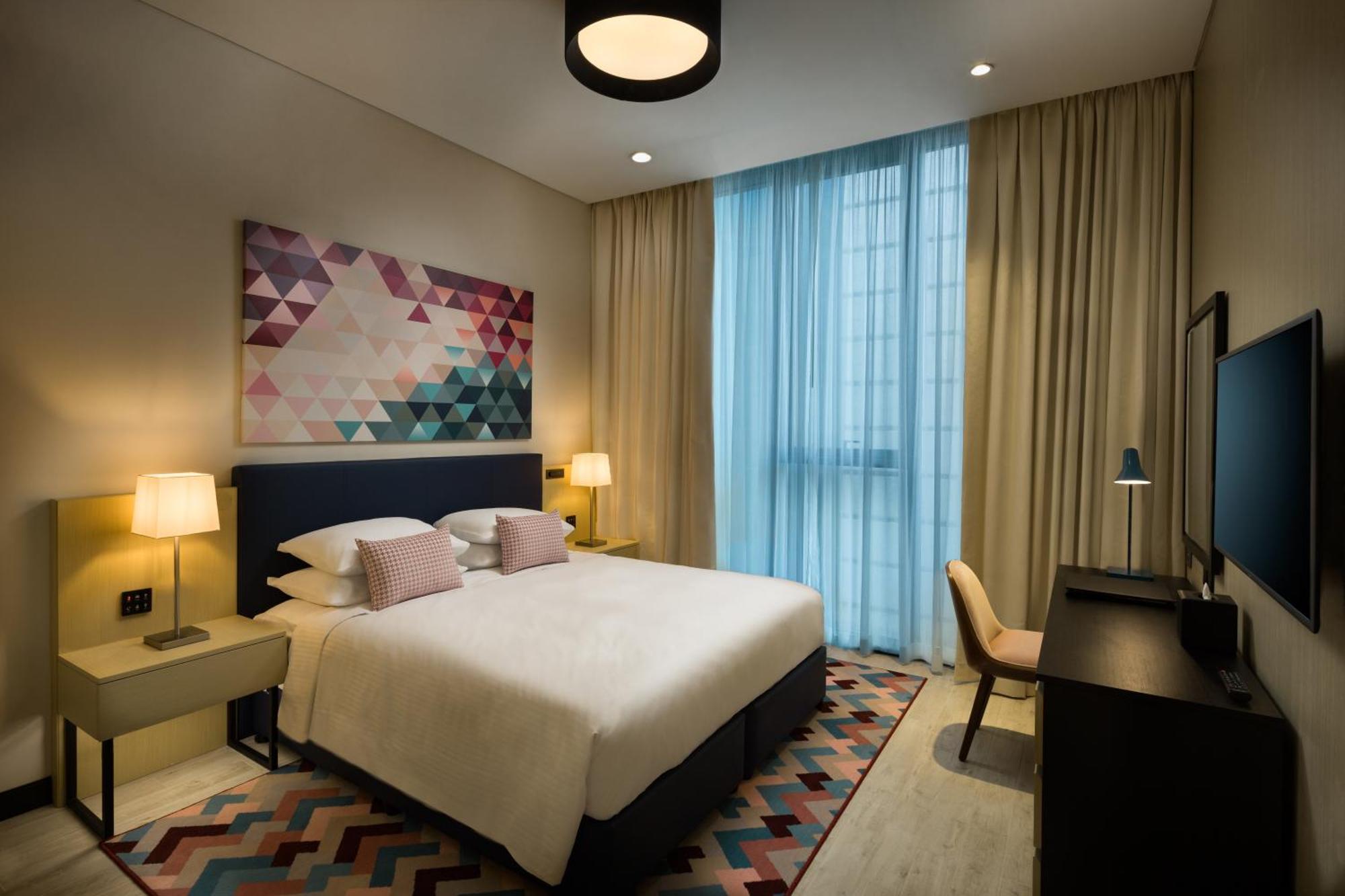 มิลเลนเนียม อัล บาร์ชา Hotel ดูไบ ภายนอก รูปภาพ